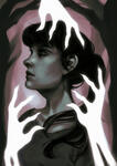 complex background/full illustratative scenes